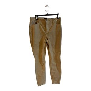 Talbots W Signature Slim Pants Women's 8 Stretch Chestnut Tan New With T…